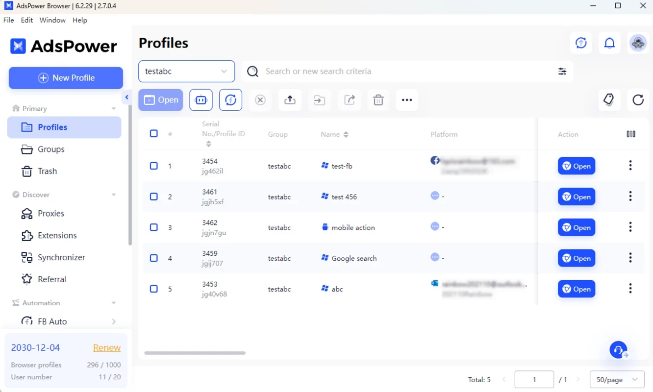 AdsPower — لقطة شاشة 2